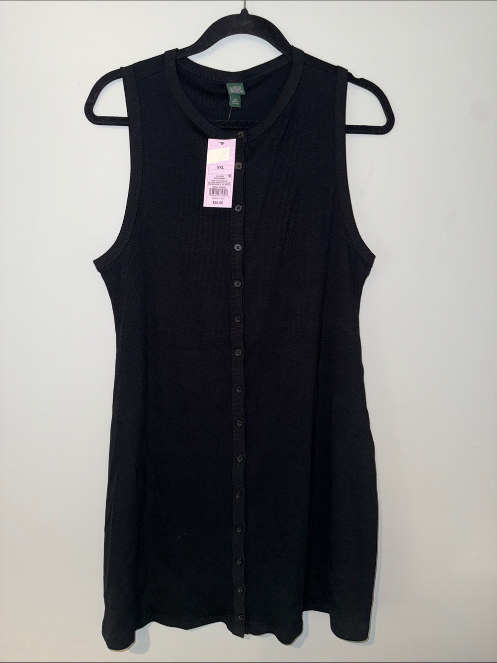 Wild fable Sleeveless Button-Front Tank Dress